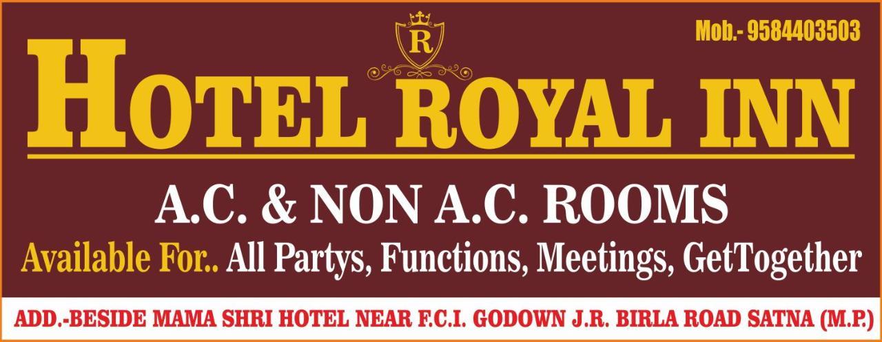 Hotel Royal Inn Satna Zewnętrze zdjęcie